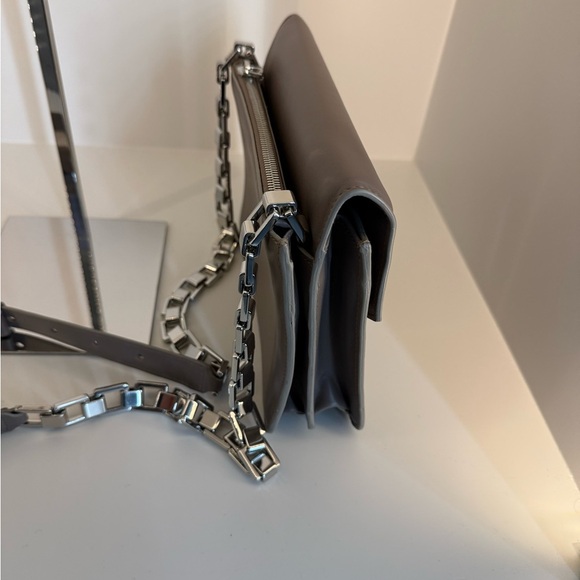 IRO Taupe Crossbody Bag with Chain Strap - Picture 5 of 12